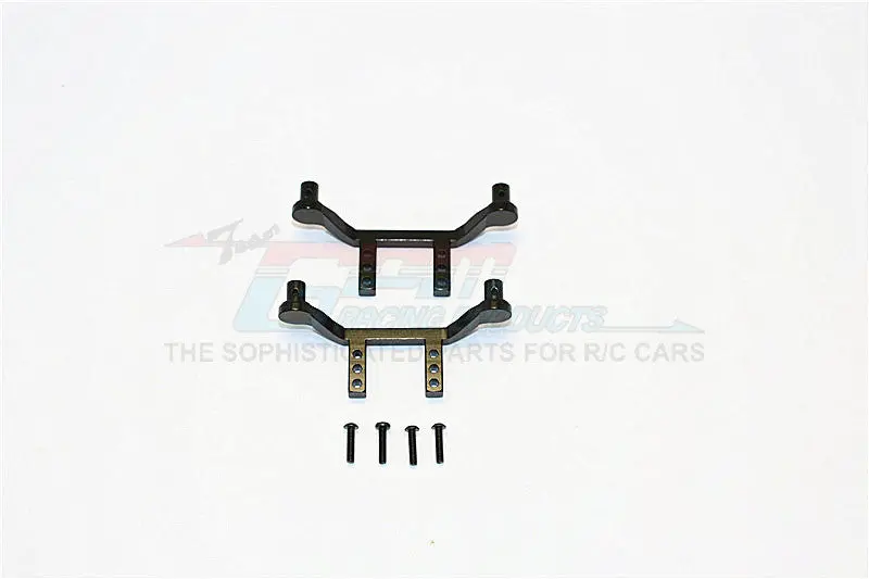 Traxxas Latrax Sst Aluminum Front & Rear Body Post Mount - 1 Set Black 1
