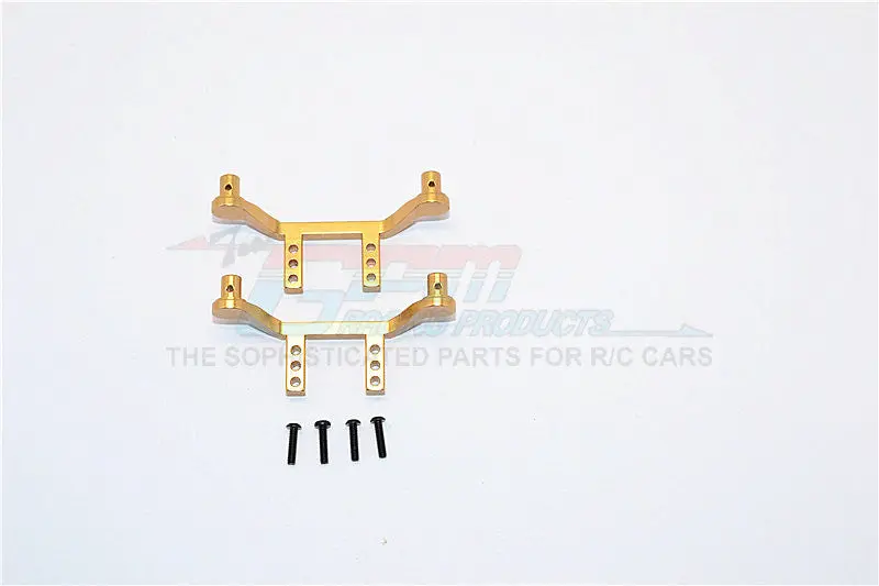 Traxxas Latrax Sst Aluminum Front & Rear Body Post Mount - 1 Set Titanium 1