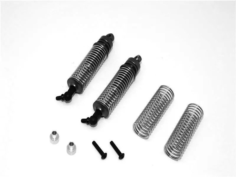 Traxxas Latrax Sst Aluminum Front/Rear Damper (57Mm) - 1Pr Set Black 1