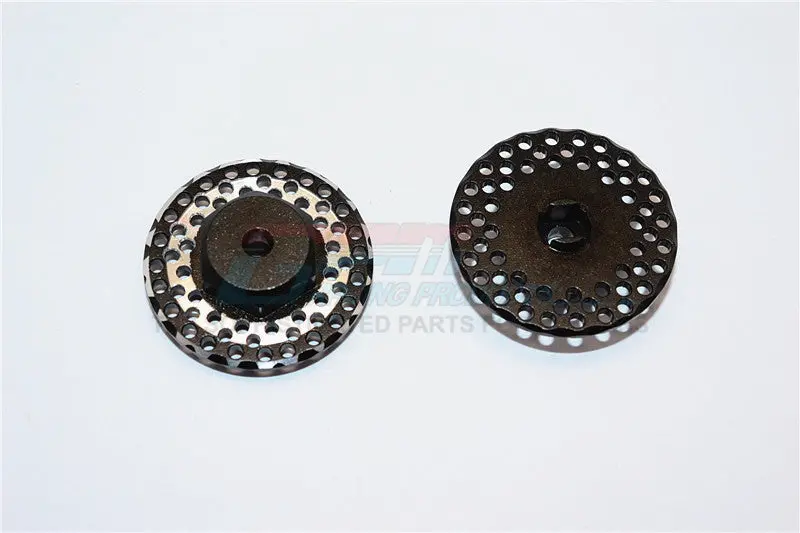 Traxxas Latrax Sst & Latrax Teton Aluminum Brake Disk Hex Adaptors (12Mmx6.5Mm) - 2Pcs Black 1