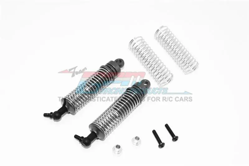 Traxxas Latrax Teton Aluminium Front Or Rear Damper - 1Pr Set Gray Silver 1