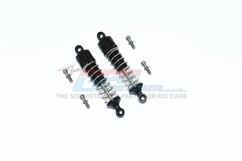 Traxxas Latrax Teton Aluminum Front Or Rear Spring Dampers 59Mm - 1 Pair Set Black 1