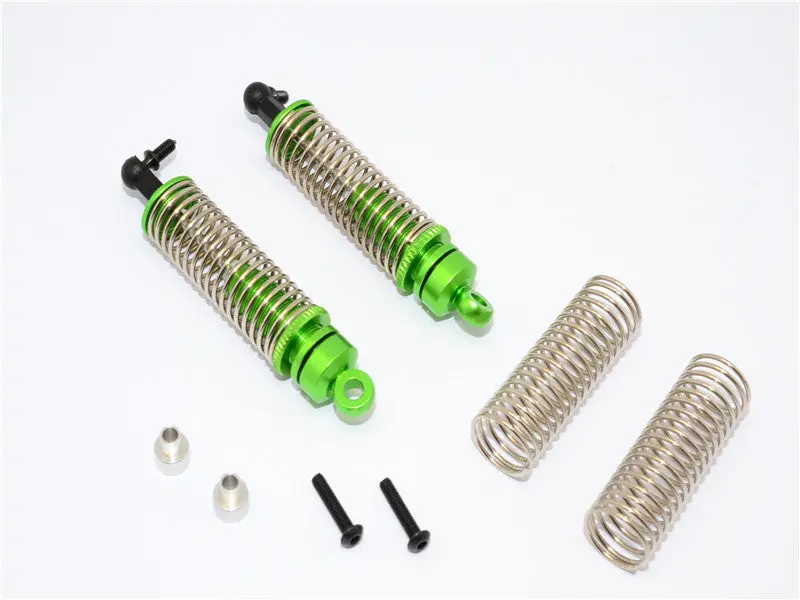 Traxxas Latrax Teton Aluminum Front/Rear Damper - 1Pr Set Green 1