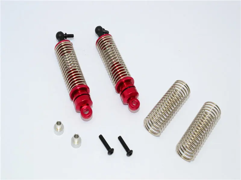 Traxxas Latrax Teton Aluminum Front/Rear Damper - 1Pr Set Red 1