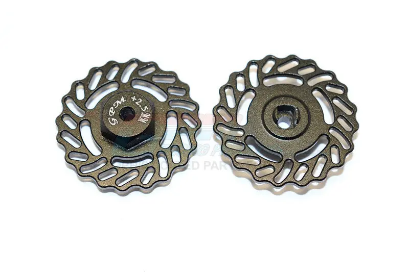Traxxas Latrax Teton & Latrax Sst Aluminum Brake Disk +2.5Mm Thick - 2Pcs Set Black 1