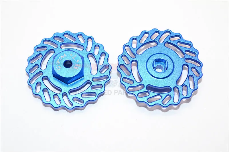 Traxxas Latrax Teton & Latrax Sst Aluminum Brake Disk +2.5Mm Thick - 2Pcs Set Blue 1