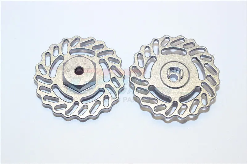 Traxxas Latrax Teton & Latrax Sst Aluminum Brake Disk +2.5Mm Thick - 2Pcs Set Gray Silver 1