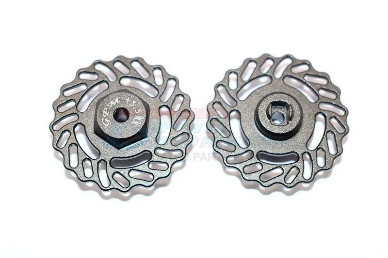 Traxxas Latrax Teton & Latrax Sst Aluminum Brake Disk +5.5Mm Thick - 2Pcs Set Black 1