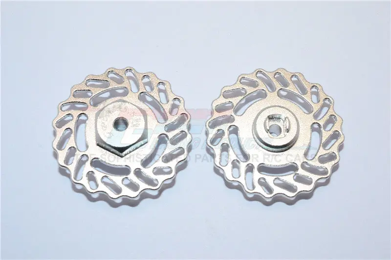 Traxxas Latrax Teton & Latrax Sst Aluminum Brake Disk +5.5Mm Thick - 2Pcs Set Silver 1