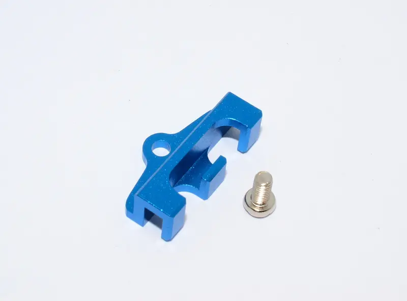 Traxxas Revo Aluminum Front Servos Wires Bunch With Screw - 1Pc Set Blue 1