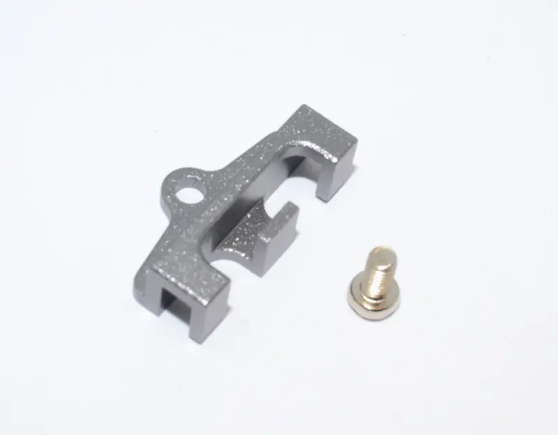 Traxxas Revo Aluminum Front Servos Wires Bunch With Screw - 1Pc Set Gray Silver 1