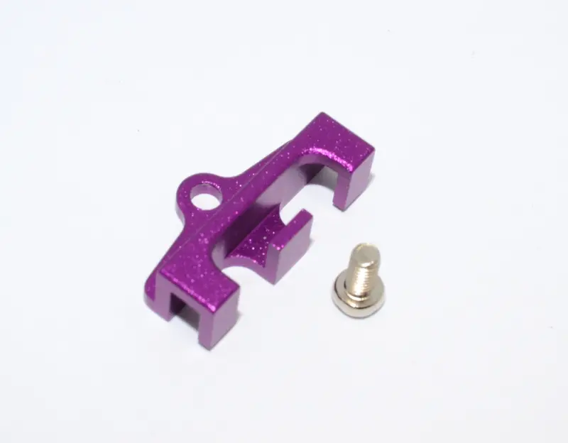 Traxxas Revo Aluminum Front Servos Wires Bunch With Screw - 1Pc Set Purple 1