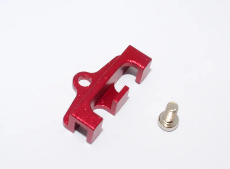 Traxxas Revo Aluminum Front Servos Wires Bunch With Screw - 1Pc Set Red 1