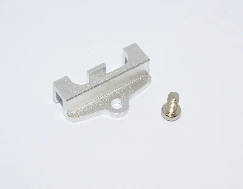 Traxxas Revo Aluminum Front Servos Wires Bunch With Screw - 1Pc Set Silver 1