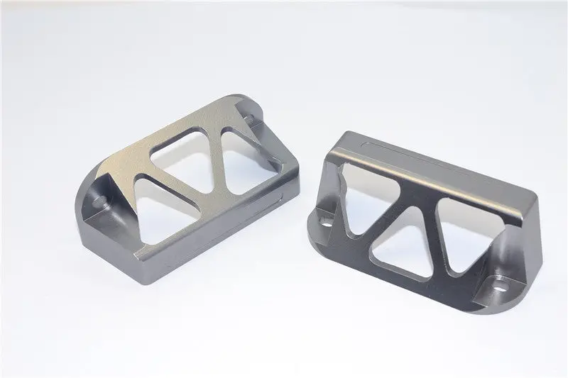 Traxxas Revo Aluminum Steering Servos Protector - 1Pr Gray Silver 1