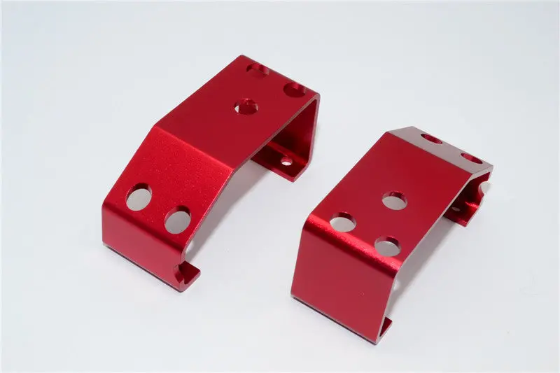 Traxxas Revo Aluminum Steering Servos Protector (Economic Version) - 1Pr Red 1