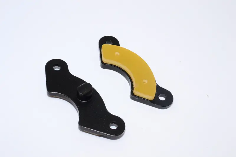 Traxxas Revo & Revo 3.3 Aluminum Brake Pad Side Plate With Fibre Calipers - 1Pr Black 1