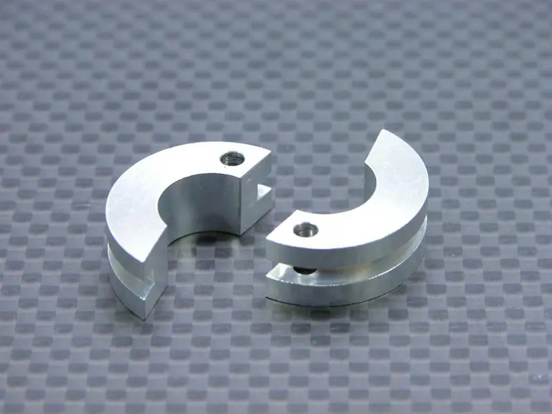 Traxxas Revo, Revo 3.3 Aluminum Clutch Shoes - 1Pr Silver 1