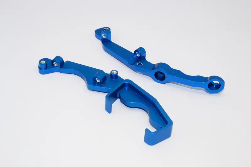 Traxxas Revo & Revo 3.3 Aluminum Engine Mount Side Supportor - 2Pcs Blue 1