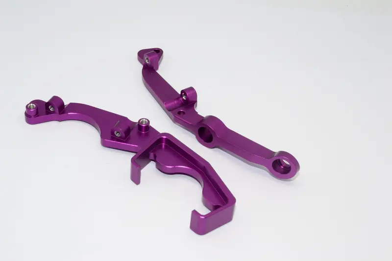 Traxxas Revo & Revo 3.3 Aluminum Engine Mount Side Supportor - 2Pcs Purple 1
