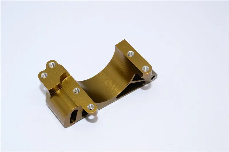 Traxxas Revo, Revo 3.3 Aluminum Engine Mount With Heatsink - 1Pc Golden Black 1