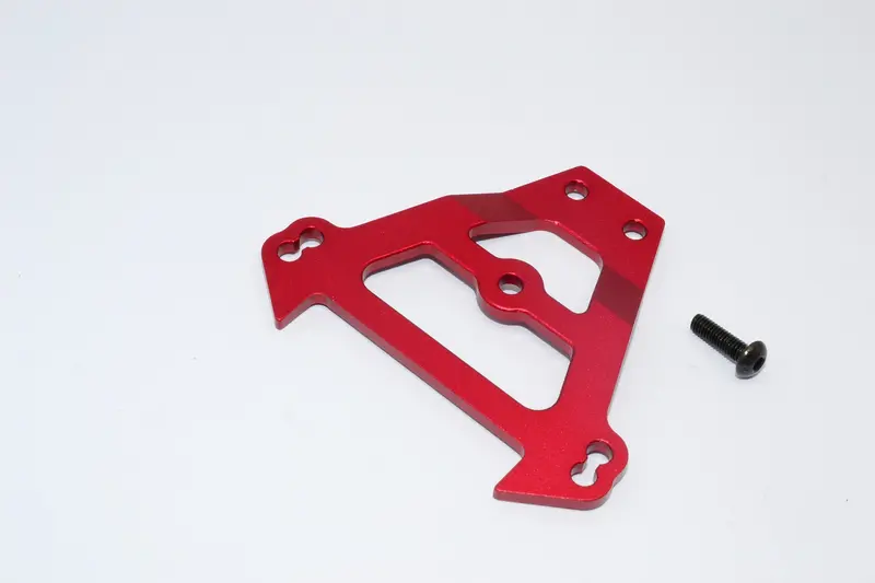 Traxxas Revo & Revo 3.3 Aluminum Front Bulkhead Tie Bar With Screw - 1Pc Set Red 1