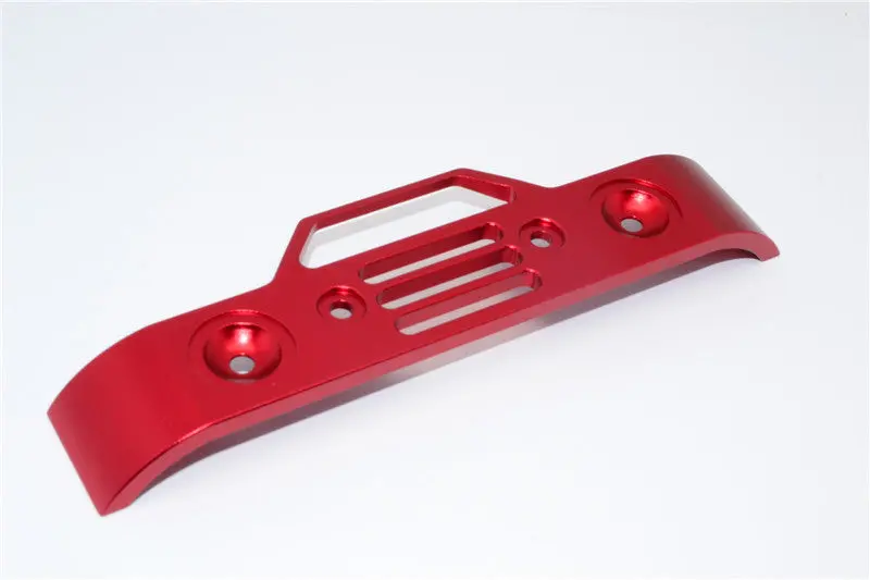 Traxxas Revo, Revo 3.3 Aluminum Front Bumper - 1Pc Red 1
