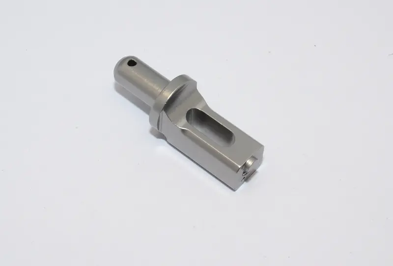 Traxxas Revo & Revo 3.3 Aluminum Fuel Tank Mount - 1Pc Gray Silver 1
