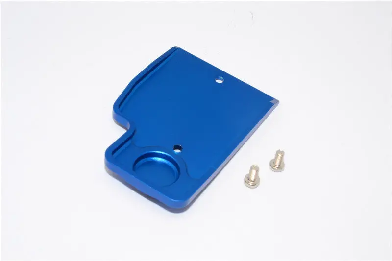 Traxxas Revo & Revo 3.3 Aluminum Fuel Tank Mount Plate With Screws - 1Pc Set Blue 1