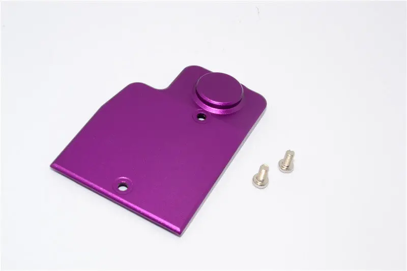 Traxxas Revo & Revo 3.3 Aluminum Fuel Tank Mount Plate With Screws - 1Pc Set Purple 1