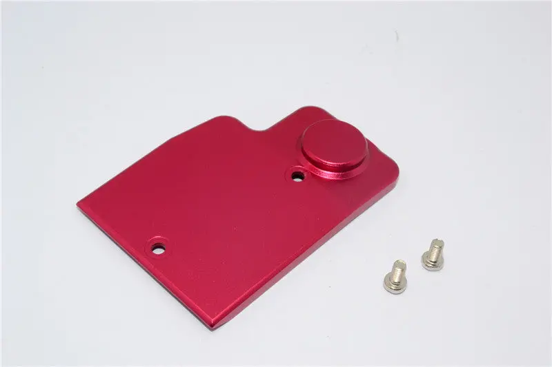 Traxxas Revo & Revo 3.3 Aluminum Fuel Tank Mount Plate With Screws - 1Pc Set Red 1