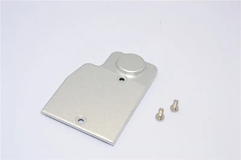 Traxxas Revo, Revo 3.3 Aluminum Fuel Tank Mount Plate With Screws - 1Pc Set Silver 1