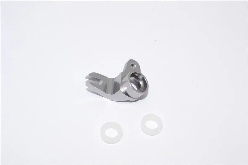 Traxxas Revo, Revo 3.3 Aluminum Throttle Linkage With Bushings - 1Pc Set Gray Silver 1