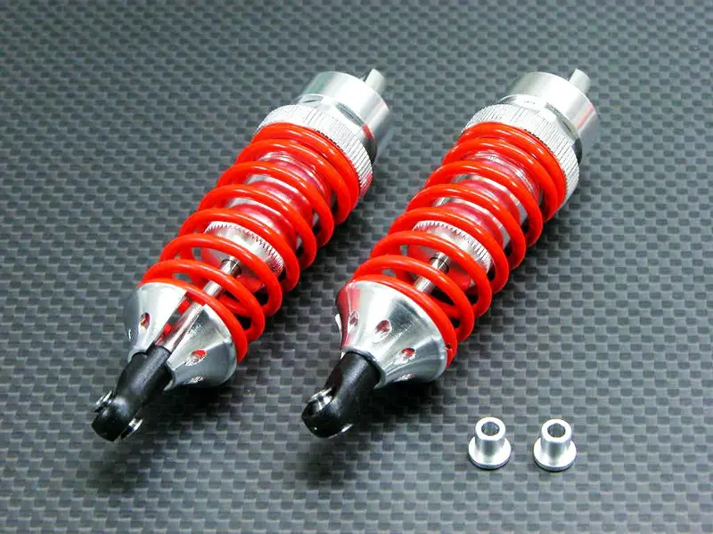 Traxxas Revo, Revo 3.3, E-Revo Aluminum Front/Rear Adjustable Spring Dampers (85Mm) - 1Pr Silver 1