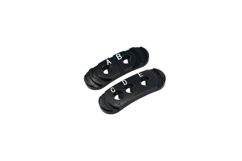 Traxxas Rustler 4X4 Vxl (67076-4) Aluminum Fixed Gear Adapter - 2Pc Set Black 1