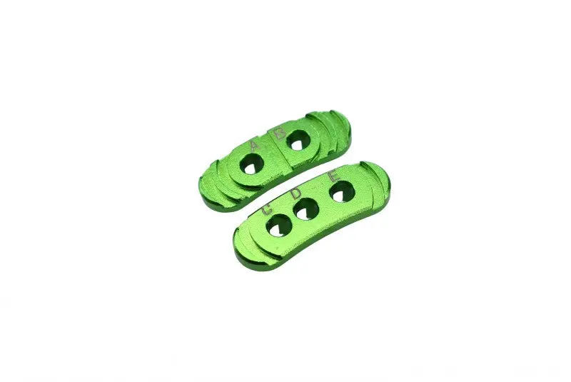 Traxxas Rustler 4X4 Vxl (67076-4) Aluminum Fixed Gear Adapter - 2Pc Set Green 1