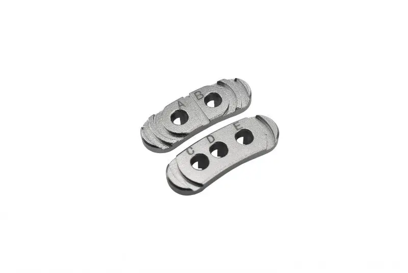 Traxxas Rustler 4X4 Vxl (67076-4) Aluminum Fixed Gear Adapter - 2Pc Set Silver 1