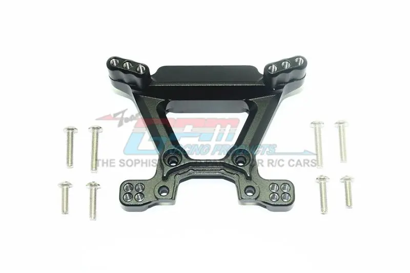 Traxxas Rustler 4X4 Vxl (67076-4) Aluminum Front Shock Tower - 1Pc Set Black 1