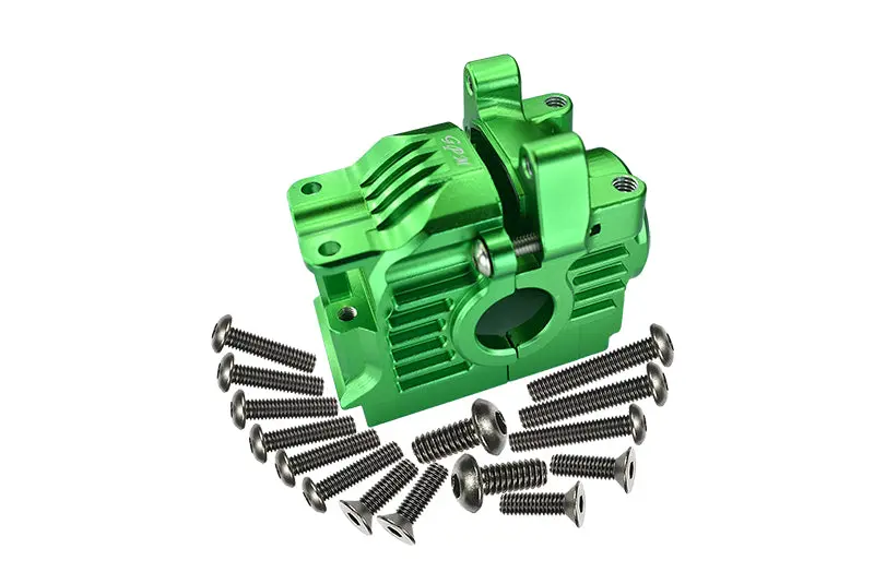 Traxxas Rustler 4X4 Vxl (67076-4) Aluminum Rear Gear Box - 1 Set Green 1