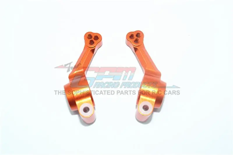 Traxxas Rustler 4X4 Vxl (67076-4) Aluminum Rear Knuckle Arm - 2Pc Set Orange 1