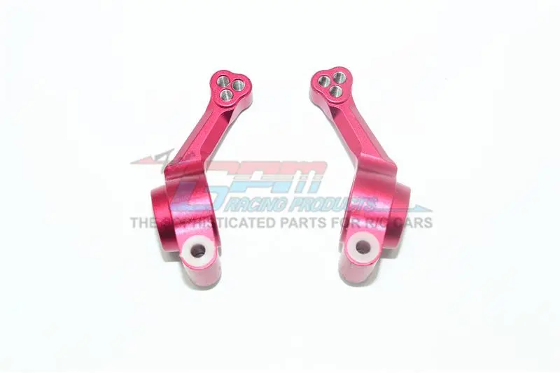 Traxxas Rustler 4X4 Vxl (67076-4) Aluminum Rear Knuckle Arm - 2Pc Set Red 1