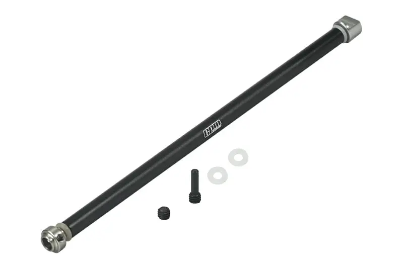 Traxxas Rustler 4X4 Vxl (67076-4) Stainless Steel + Aluminum Center Drive Shaft - 1 Set Black 1