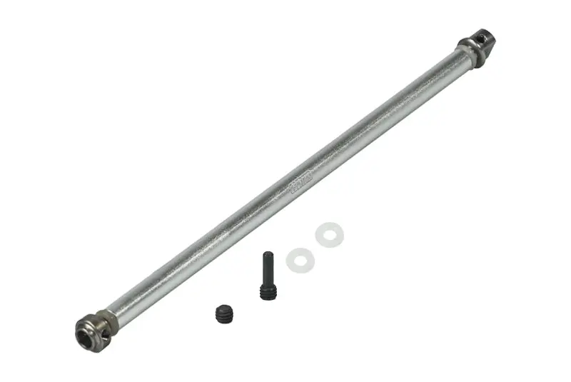 Traxxas Rustler 4X4 Vxl (67076-4) Stainless Steel + Aluminum Center Drive Shaft - 1 Set Gray Silver 1