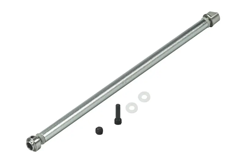 Traxxas Rustler 4X4 Vxl (67076-4) Stainless Steel + Aluminum Center Drive Shaft - 1 Set Silver 1