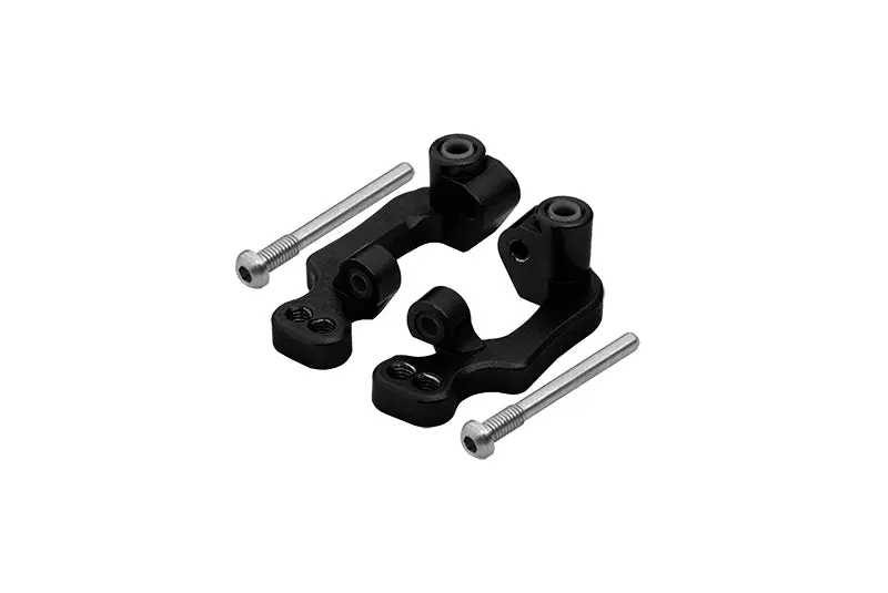 Traxxas Rustler Vxl Aluminum C-Hub Caster Block - 1 Pr Black 1