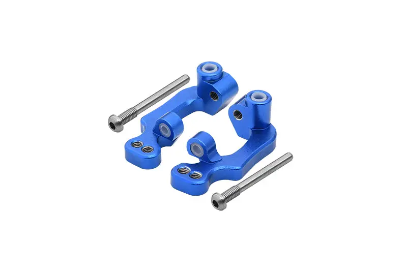 Traxxas Rustler Vxl Aluminum C-Hub Caster Block - 1 Pr Blue 1