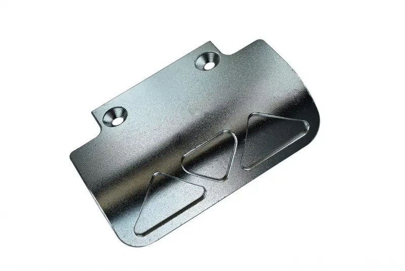 Traxxas Rustler Vxl Aluminum Front Bumper - 1 Set Gray Silver 1