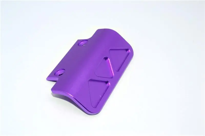 Traxxas Rustler Vxl Aluminum Front Bumper - 1 Set Purple 1