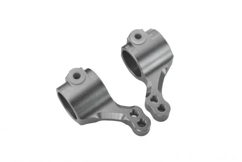 Traxxas Rustler Vxl Aluminum Front Knuckle - 1 Pr Silver 1