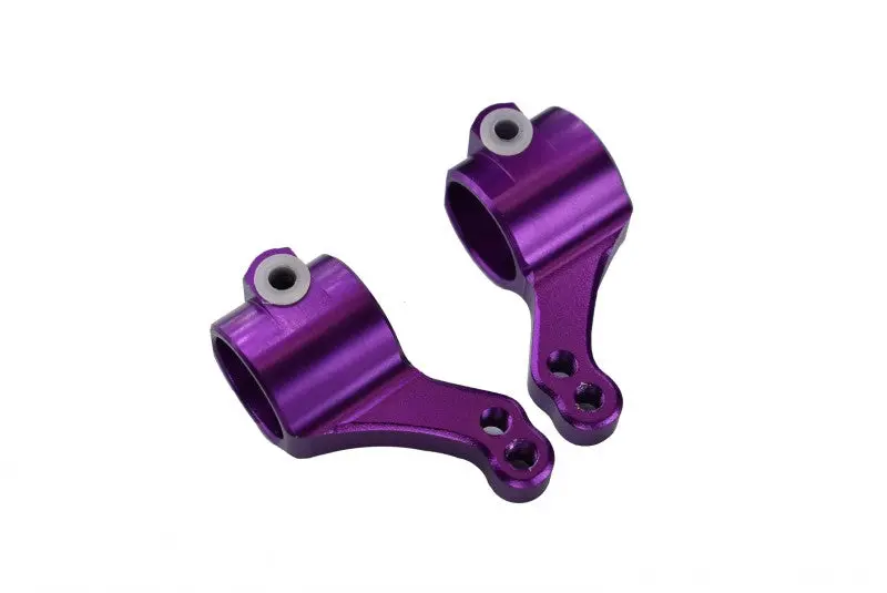 Traxxas Rustler Vxl Aluminum Front Knuckle - 1Pr Purple 1